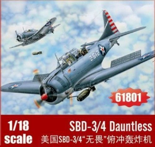 I LOVE KIT SBD-3/4 Dauntless 1:18 (61801)