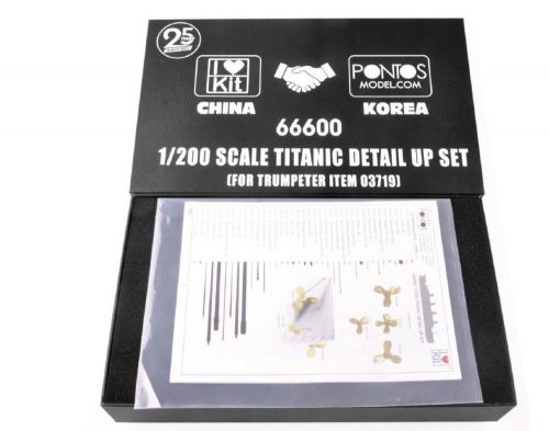 I LOVE KIT Titanic detail up set (for Trumpeter item 03719) 1:200 (66600)