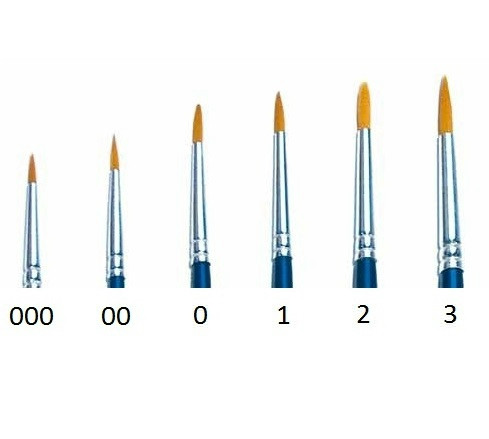 Italeri szintetikus tűecset 2 (52205)