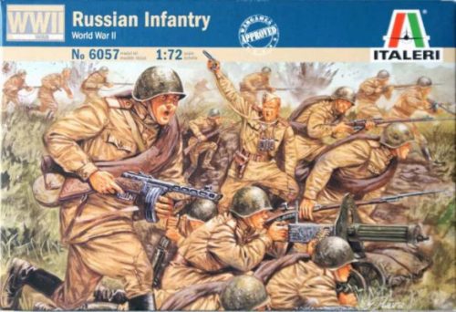 Italeri 1:72 WW2 Russian Infantry (6057)