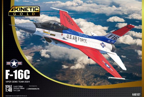 Kinetic F-16C USAF VIPER DEMO, 2024 1:48 (48107)