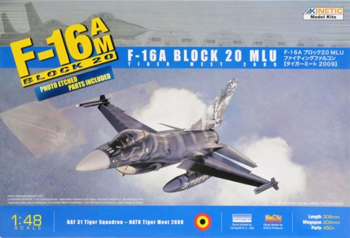 Kinetic F-16A Tiget Meet 2009 (W/PE) 1:48 (K48036)