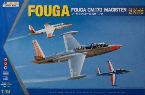 Kinetic Fouga Magister CM 170 1:48 (K48051)