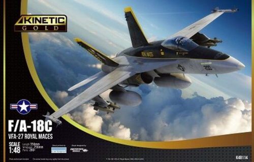 Kinetic F/A-18C VFA-27 1:48 (K48114)