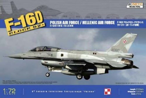 Kinetic F-16D52+ Hellenic Air Force/Polish Air F 1:72 (K72002)