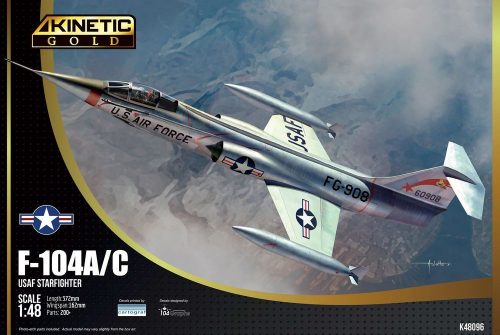 Kinetic F-104A/C USAF 1:48 (KI-K48096)