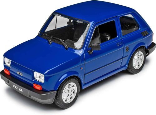 Welly Fiat 126 (kék) 1:34/1:39 (42372b)