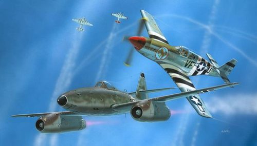 Revell Combat Set Me262 & P-51B 1:72 (03711)