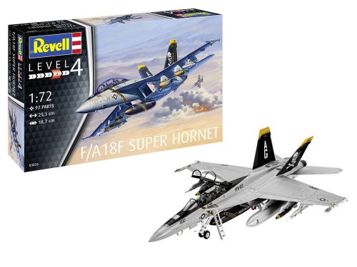 Revell F/A-18F Super Hornet 1:72 (03834)