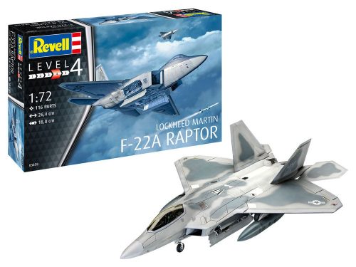 Revell Lockheed Martin F-22A Raptor 1:72 (03858)