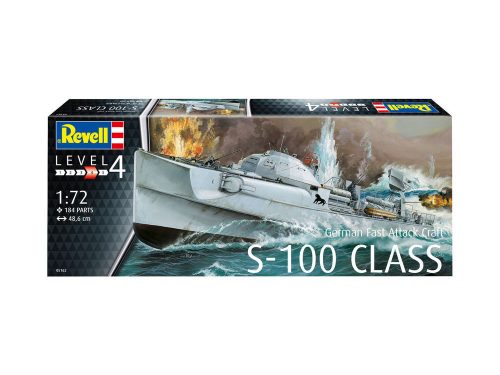 Revell German Fast Attack Craft S-100 1:72 (05162)