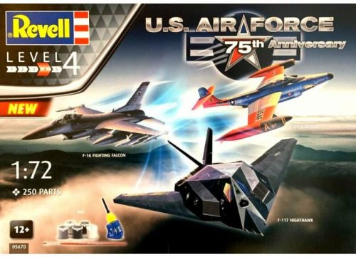 Revell Gift Set US Air Force 75th Anniversary 1:72 (05670)