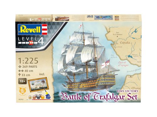 Revell Gift Set Battle Of Trafalgar 1:225 (05767)