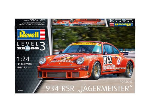 Revell Porsche 934 RSR Jägermeister 1:24 (07031)