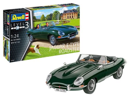 Revell Jaguar E-Type Roadster 1:24 (07687)