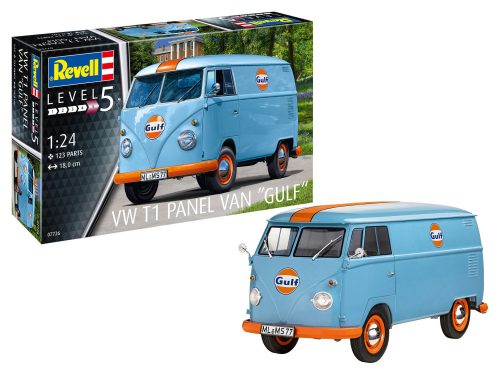 Revell VW T1 panel van (Gulf Decoration) 1:24 (07726)