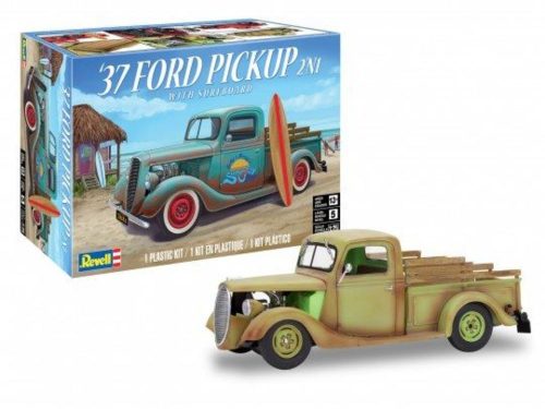 Revell 1937 Ford Pickup Street Rod with Surf Board 1:25 (14516)