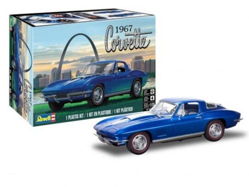 Revell 1967 Corvette Sting Ray Sport Coupe 2N1 1:25 (14517)