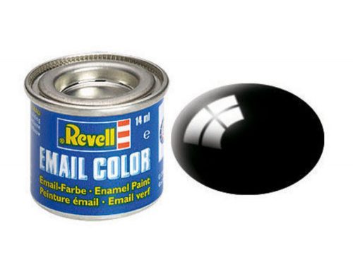 Revell Enamel Color Fekete /fényes/ 07 14ml (32107)