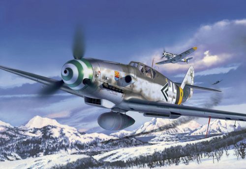 Revell Model Set Messerschmitt Bf109G-6 easy-click-system 1:48 (63653)