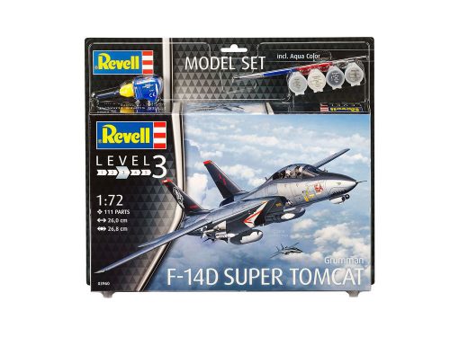 Revell Model Set F-14D Super Tomcat 1:72 (63960)