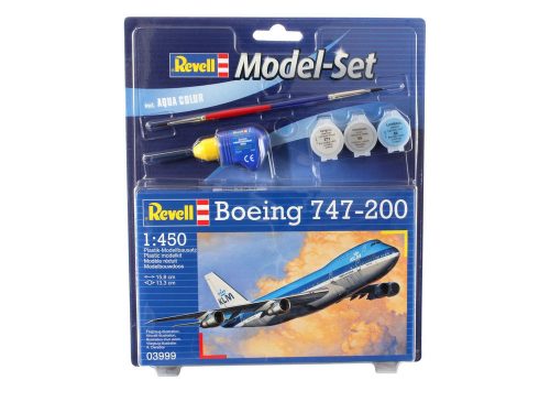 Revell Model Set Boeing 747-200 1:450 (63999)