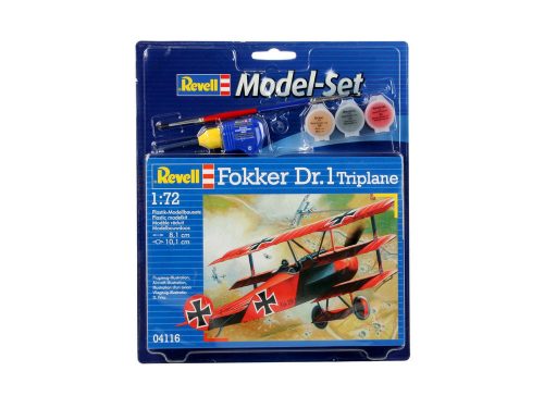 Revell Model Set Fokker DR.1 Triplane 1:72 (64116)