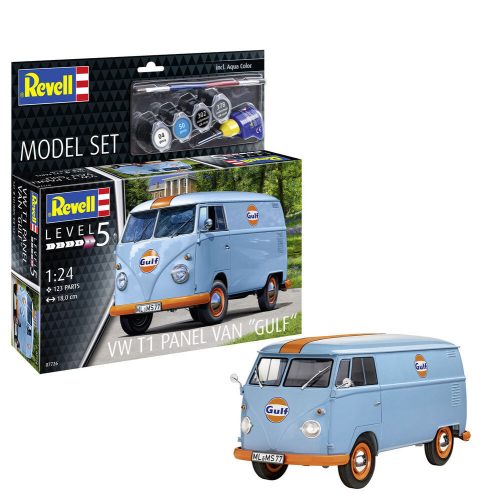 Revell Model Set VW T1 panel van (Gulf Decoration) 1:24 (67726)