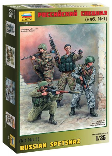 Zvezda Russian Special Forces 1:35 (3561)