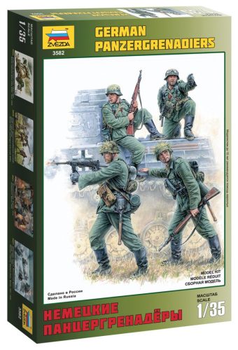 Zvezda German Panzergrenadiers 1:35 (3582)