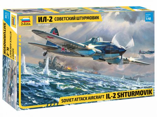 Zvezda IL-2 Shturmovik Soviet Attack Aircraft 1:48 (4825)