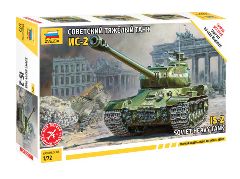 Zvezda IS-2 Soviet Heavy Tank 1:72 (5011)