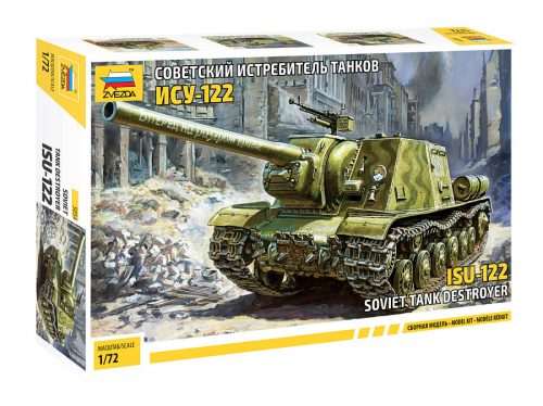 Zvezda ISU-122 Soviet Tank Destroyer 1:72 (5054)