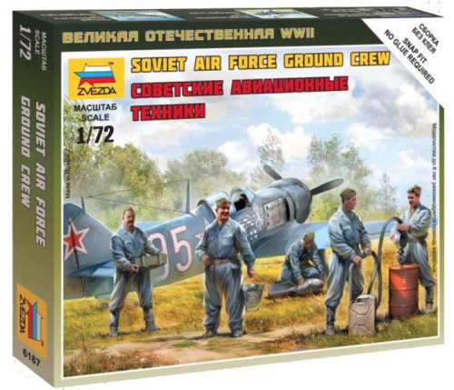 Zvezda Soviet Air Force Ground Crew 1:72 (6187)