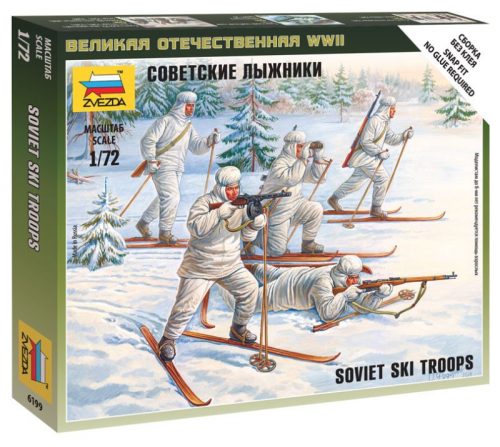 Zvezda Soviet Skiers 1:72 (6199)