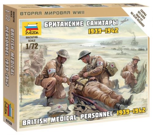 Zvezda British Medic team 1:72 (6228)