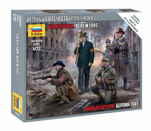 Zvezda German Volkssturm  1:72