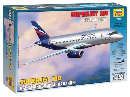 Zvezda Sukhoi Superjet 100 1:144 (7009)