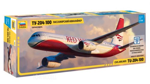 Zvezda Tupoljev TU 204/100 1:144 (7023)