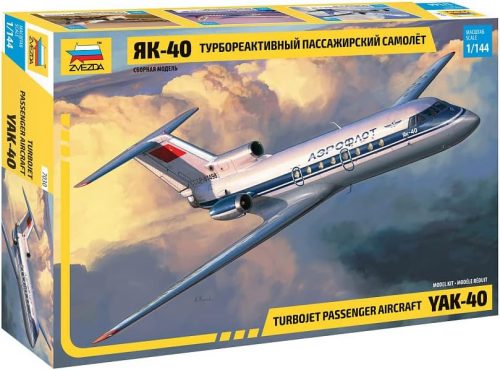 Zvezda Zvezda Yak-40 Regional Jet 1:144 (7030)