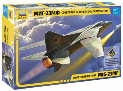 Zvezda MIG-23 MF Soviet Interceptor 1:72 (7225)