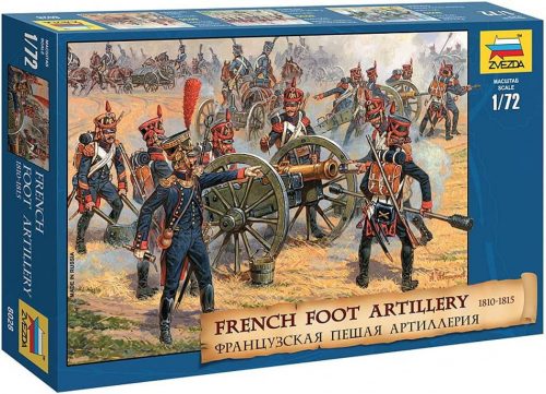 Zvezda French Foot Artillery 1810-1815 1:72 (8028)