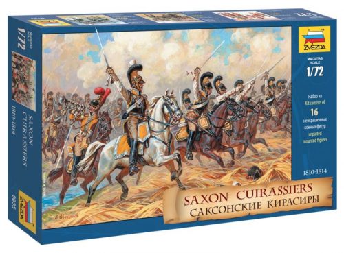 Zvezda Saxon Cuirassiers 1810-1814 1:72 (8035)