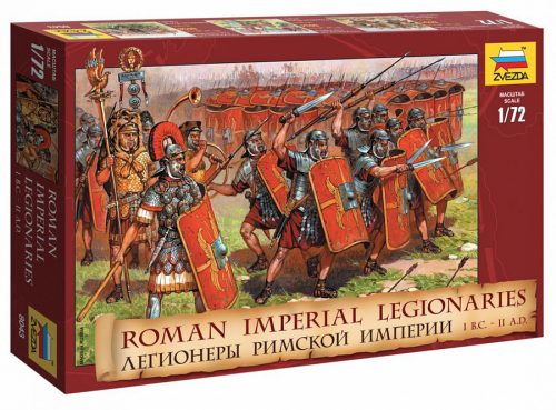 Zvezda Roman Imperial Legionaries I.BC-II.AD 1:72 (8043)