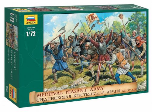 Zvezda Medieval Peasant Army 1:72 (8059)