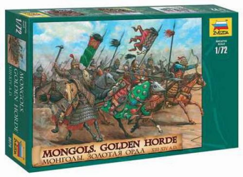 Zvezda Mongols Golden Horde XIII-XIV AD 1:72 (8076)