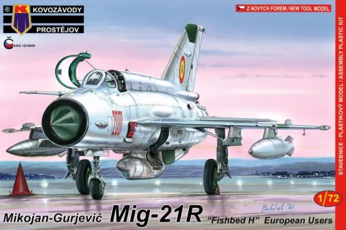 Kovozavody MiG-21R“Fishbed H“ European Users 1:72 (0086)