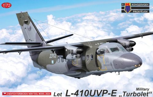 Kovozavody Let L-410UVP-E "Turbolet" Military 1:72 (0437)