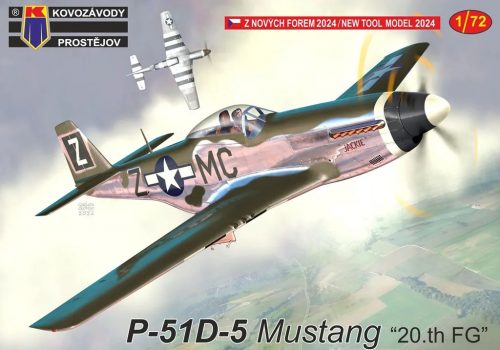 Kovozavody P-51D-5 Mustang "20.th FG" 1:72 (0440)