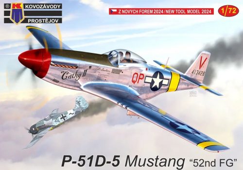 Kovozavody P-51D-5 Mustang "52nd FG" 1:72 (0441)